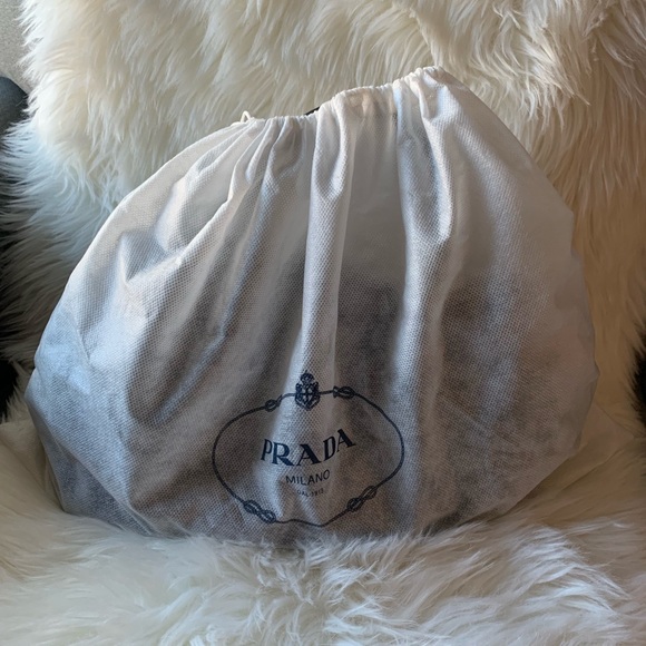 PRADA VITELLO PHENIX 1BG044 Black - Picture 7 of 10